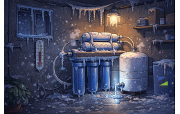 Можно ли использовать фильтры для воды в холодных помещениях